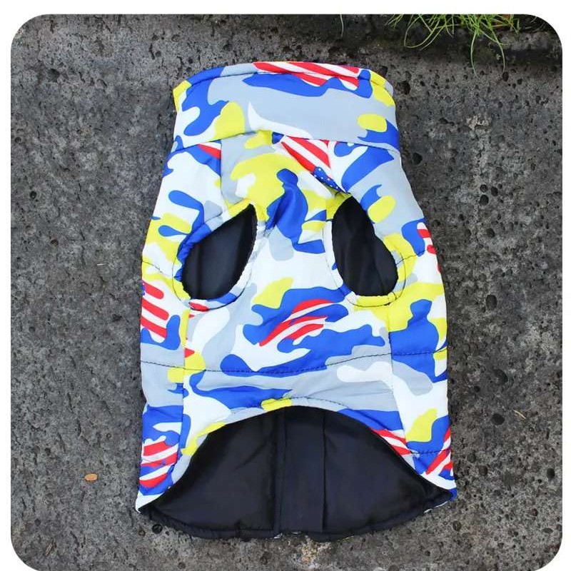 Waterproof Winter Jacket for Big Dogs – with Leash Ring
