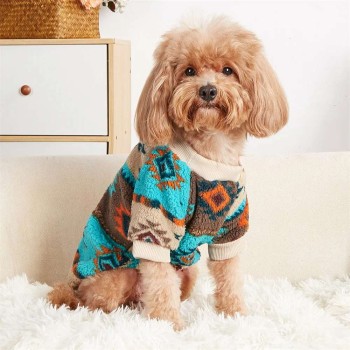 Small Dog Fleece Sweater – Warm, Stylish & Easy to Wear