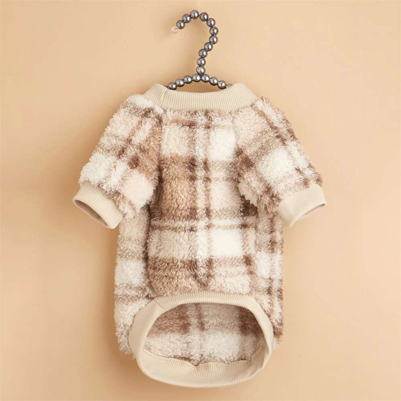 Small Dog Fleece Sweater – Warm, Stylish & Easy to Wear