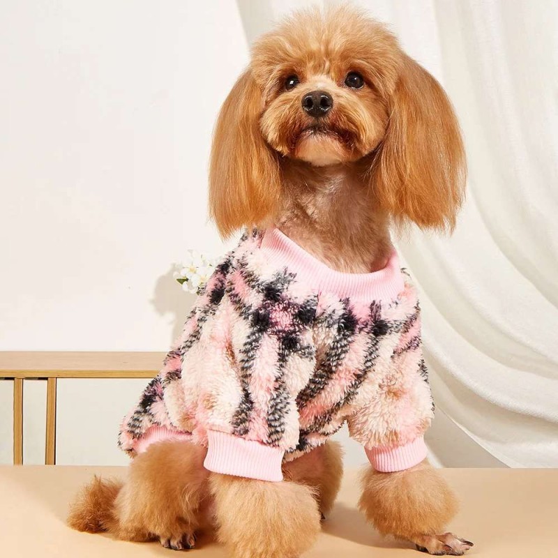Small Dog Fleece Sweater – Warm, Stylish & Easy to Wear