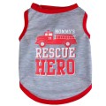 Cotton Letter Print Pet Vest for Small Dogs & Cats