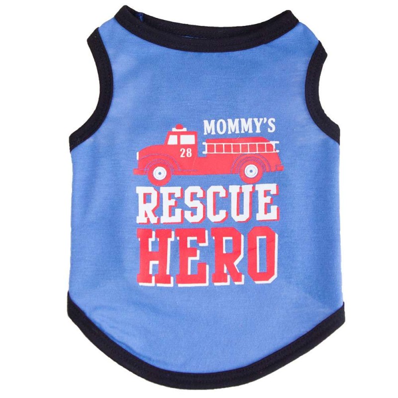 Cotton Letter Print Pet Vest for Small Dogs & Cats