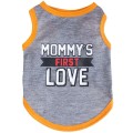 Cotton Letter Print Pet Vest for Small Dogs & Cats