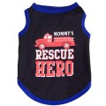 Cotton Letter Print Pet Vest for Small Dogs & Cats