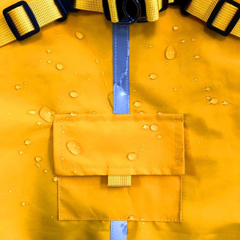 Waterproof Pet Raincoat - Reflective & Windproof Dog Coat